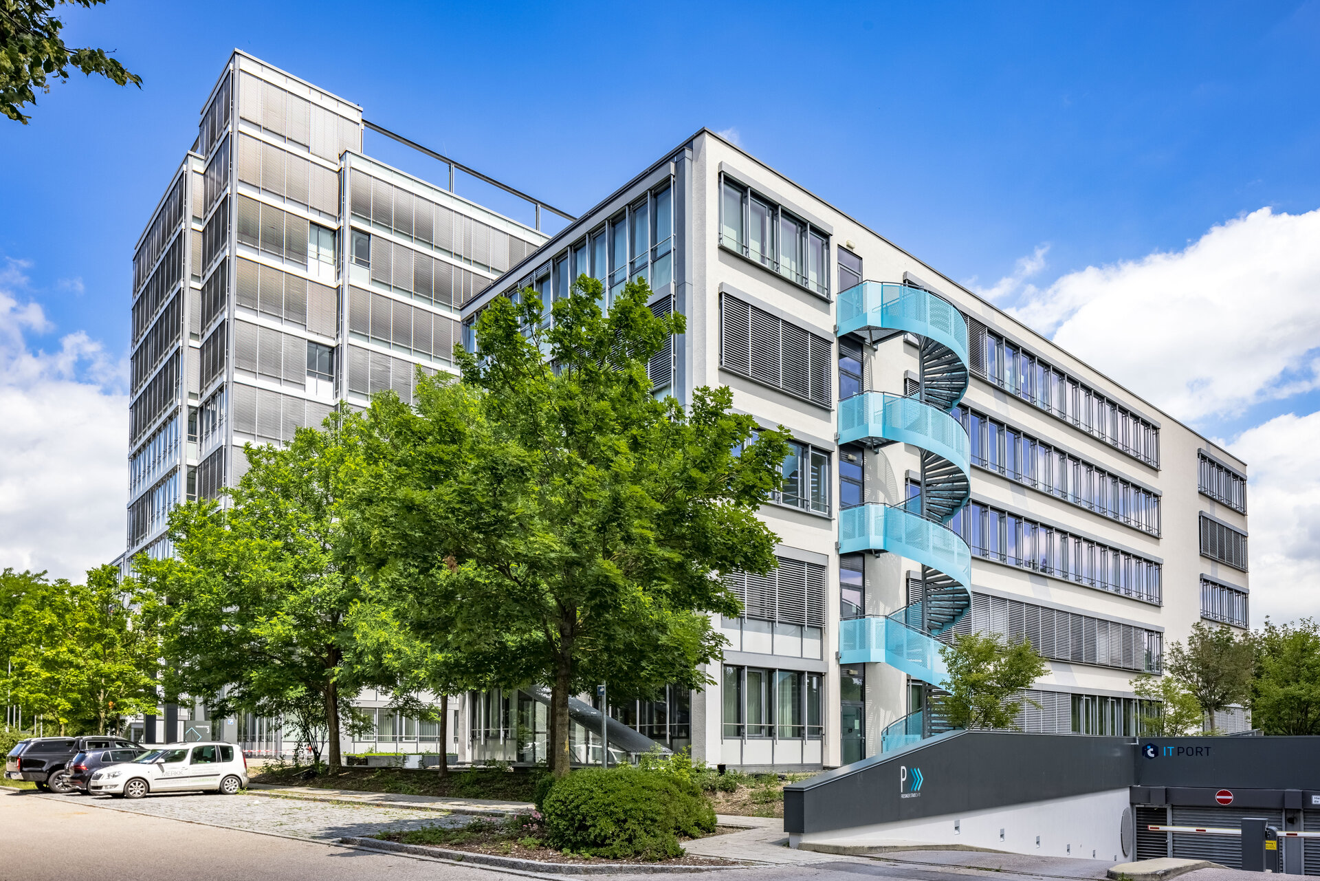 Lohhof Quartier – Bürogebäude in Unterschleißheim, Außenansicht